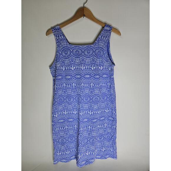 Fresh Produce Periwrinkle Lavender Sleeveless Mini Dress Women Size SM Preppy - Picture 1 of 7